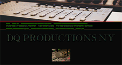 Desktop Screenshot of dqproductionsny.com